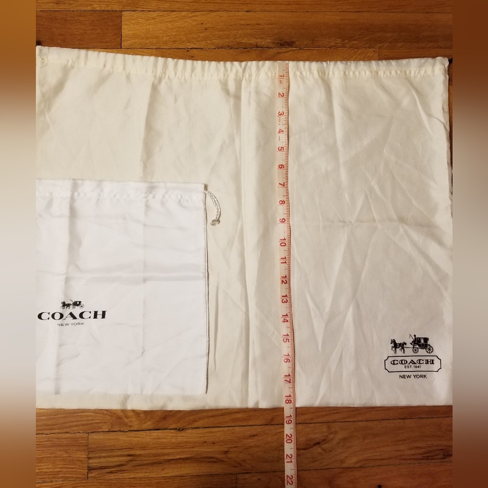 Set of 2 Coach Dust Bags - Picture 3 of 7